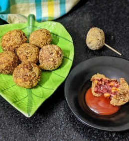 Beetroot Corn Cheese Poppers Recipe